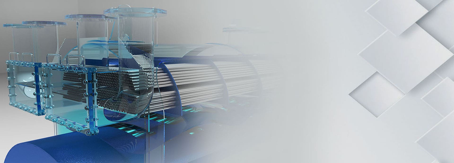 多路換熱器的配置