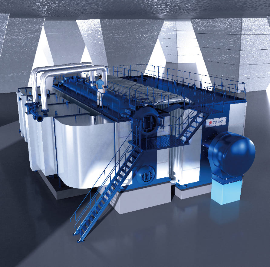 分體式蒸汽水管鍋爐